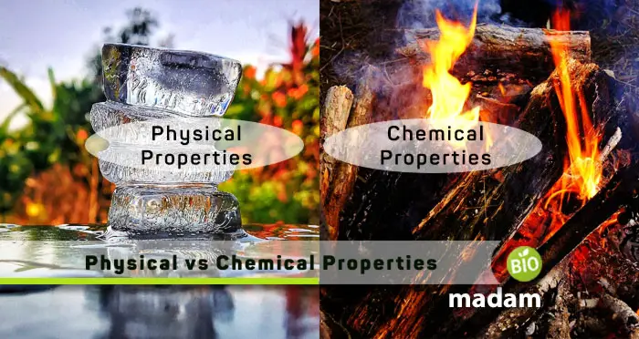 Difference Between Physical And Chemical Properties Biomadam