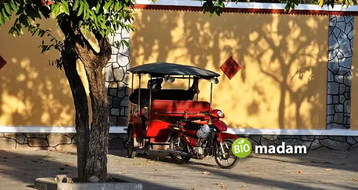 Cambodia-Rickshaw
